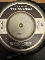 2X Pioneer TS-W252 Subwoofer z.g.a.n., Auto diversen, Autospeakers, Ophalen of Verzenden, Zo goed als nieuw