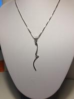 zilveren ketting + zilveren hanger 835, Verzenden, Zilver, Hanger