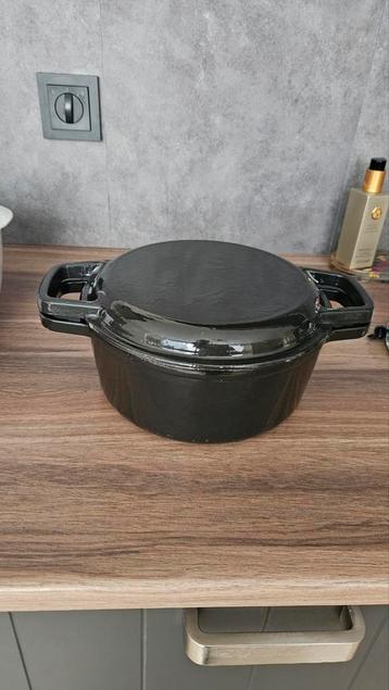 Ernesto gietijzer braadpan zwart 23cm beschikbaar voor biedingen