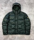Vintage Stone Island groene casual pufferjas, Kleding | Heren, Maat 52/54 (L), Zwart, Ophalen of Verzenden, Stone Island