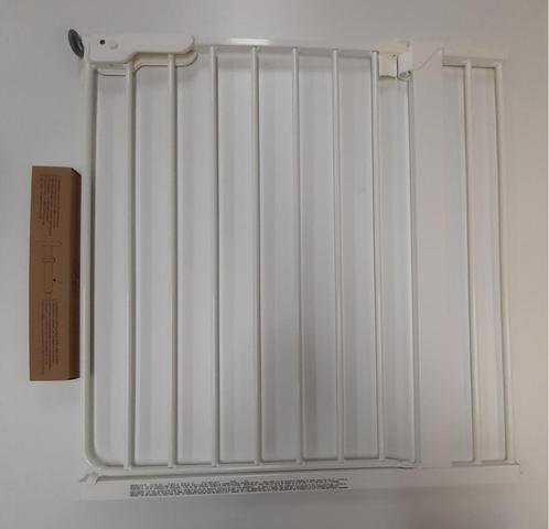 BabyDan Premier Wit Klemhek 73,5 - 79,6 cm - Z3/P4, Kinderen en Baby's, Traphekjes, Nieuw, Klemhekje, Metaal of IJzer, minder dan 100 cm