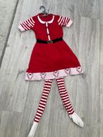 Kerstjurkje incl een maillot, maat 128, Meisje, Ophalen of Verzenden, Zo goed als nieuw, Jurk of Rok