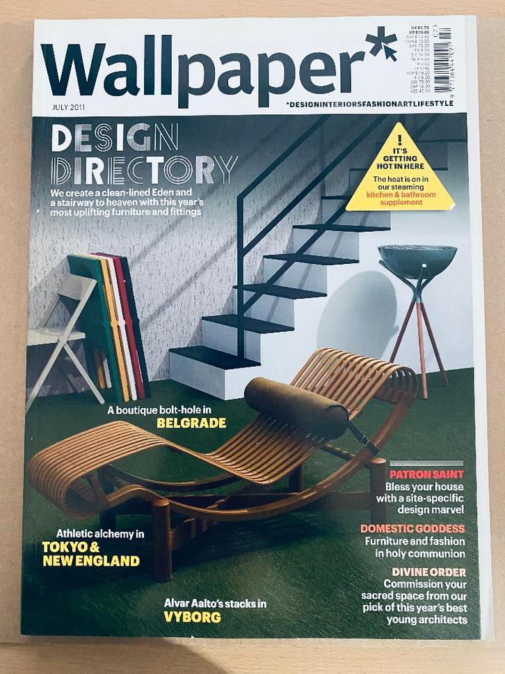 Wallpaper Magazine (UK) 148 - Juli 2011, Boeken, Tijdschriften en Kranten, Zo goed als nieuw, Glossy, Ophalen of Verzenden