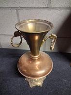 Vintage , koperen vaas., Ophalen of Verzenden