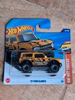 Hot Wheels '21 Ford Bronco geel nieuw in ongeopende verpakki, Ophalen of Verzenden, Nieuw, Auto