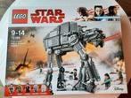 Lego 75189 star wars first order heavy assault walker. NIEUW, Ophalen of Verzenden, Nieuw, Complete set, Lego