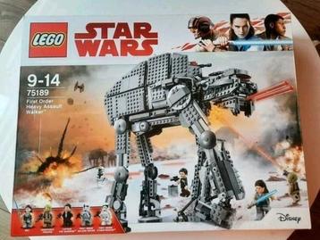 Lego 75189 star wars first order heavy assault walker. NIEUW beschikbaar voor biedingen