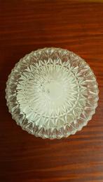 Vintage Plafondlamp Geslepen Glas, plafonnière, lamp, Vintage, Gebruikt, Vintage, Vintage