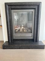 Gashaard inclusief marmeren schouw, Doe-het-zelf en Verbouw, Ophalen, Gebruikt, Kachel, 60 tot 150 cm