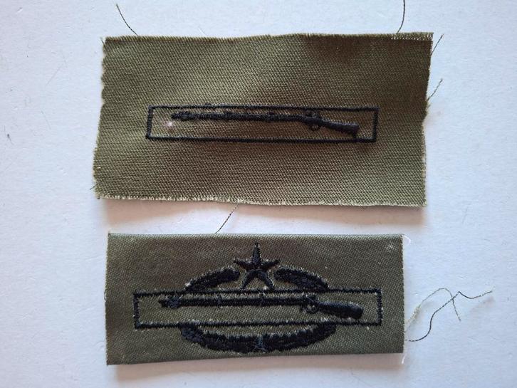 US cibs, Verzamelen, Militaria | Algemeen, Landmacht, Embleem of Badge, Amerika, Ophalen of Verzenden