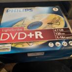 Philips DVD+R Lightscribe - 5 stuks, Computers en Software, Beschrijfbare discs, Philips, Nieuw, Ophalen of Verzenden, Dvd