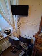 Twee design  tafellampen een vloerlamp, Ophalen, Zo goed als nieuw