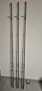 T.K 3 X SHIMANO TRIBAL VELOSITY 12 FT 3 LBS KARPERHENGELS !!, Watersport en Boten, Hengelsport | Karpervissen, Ophalen, Zo goed als nieuw