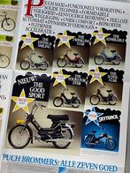 Poster PUCH (brom)fietsen uit de jaren 80, Ophalen of Verzenden, Zo goed als nieuw