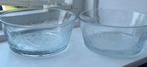 2 schaaltjws blomus, Ophalen, Gebruikt, Glas, Overige stijlen
