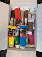13 tubes acrylverf, Ophalen
