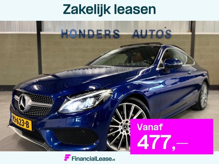 Mercedes-Benz C-klasse Coupé 200 AMG LINE PREMIUM PLUS I PA, Auto's, Mercedes-Benz, Bedrijf, Lease, Financial lease, C-Klasse