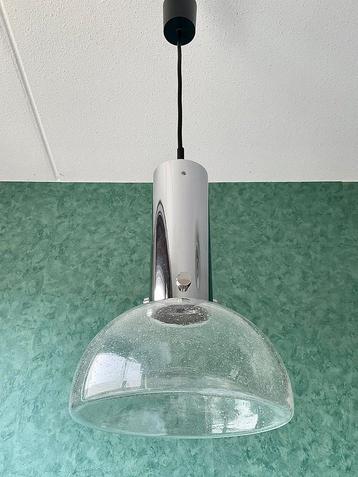 Vintage 70’s Herbert Proft Glashütte Limburg Hanglamp beschikbaar voor biedingen