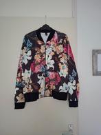 Yoek Bomber Jack M/44 Zwart met Print, Yoek, Zwart, Maat 42/44 (L), Ophalen of Verzenden