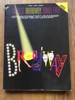 The Best Broadway Songs Ever 254 pagina’s 73 songs als nieuw, Nieuw, Ophalen of Verzenden, Thema, Overige genres