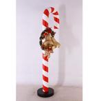 CANDY CANE 190 cm - kerstbeeld candycane, Ophalen, HorecaBeelden, Nieuw, HorecaBeelden