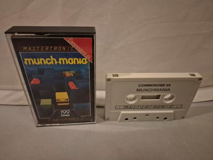 Munch Mania Commodore 64, Computers en Software, Vintage Computers, Ophalen of Verzenden