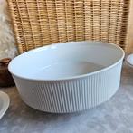 Arzberg Cannelee schaal saladeschaal wit, Huis en Inrichting, Keuken | Servies, Ophalen of Verzenden, Nvt, Overige stijlen, Nvt