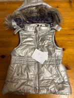 Zilverkleurig Meisjes Gilet met Capuchon maat 98, Ophalen, Gebruikt, Meisje, Jas
