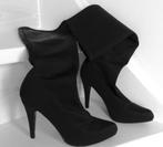 HelloGoodbye Zgan Ffuzzies laarzen High heels Vegan mt 38, Kleding | Dames, Schoenen, Zwart, Ophalen of Verzenden, Zo goed als nieuw