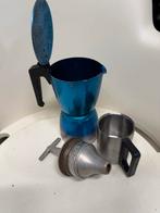 Koffiezetter, percolator voor 2 flinke koppen koffie, Ophalen of Verzenden, Gebruikt