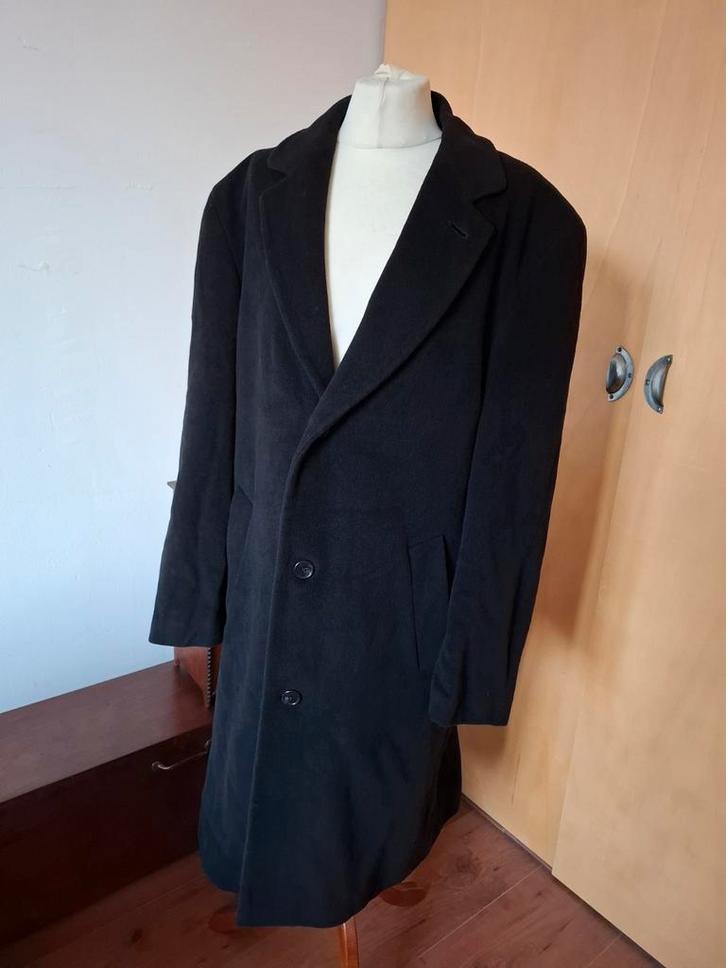 Nog mooie wollen jas M, Kleding | Heren, Jassen | Winter, Zo goed als nieuw, Maat 48/50 (M), Zwart, Ophalen of Verzenden