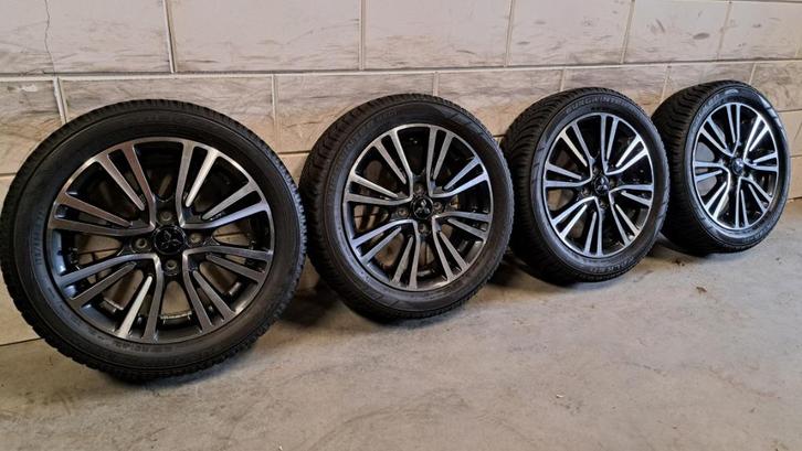 Bi-color velgen Mitsubishi Space Star 175/55/15 unieke set!, Auto-onderdelen, Banden en Velgen, Banden en Velgen, Winterbanden