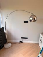 Vloerlamp booglamp met marmeren voet en dimmer, Ophalen, Zo goed als nieuw, 150 tot 200 cm
