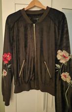 Alix the Label Fluweel Vest Bloemen, Kleding | Dames, Maat 38/40 (M), Alix the label, Ophalen of Verzenden, Zo goed als nieuw