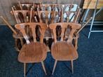 20 cafe stoelen, Ophalen, Gebruikt, Bruin, Vijf, Zes of meer stoelen