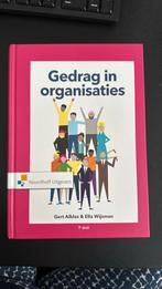 Ella Wijsman - Gedrag in organisaties, Ophalen of Verzenden, Zo goed als nieuw, Ella Wijsman; Gert Alblas