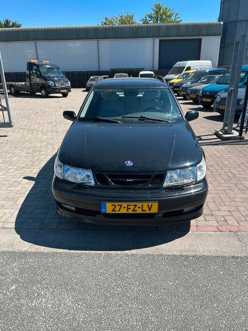 Saab 9-5 2.0 T Estate 2000 Zwart, Auto's, Saab, Bedrijf, ABS, Airbags, Airconditioning, Alarm, Boordcomputer, Centrale vergrendeling