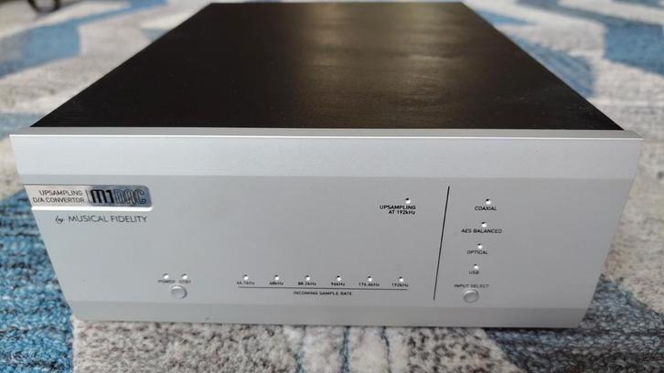 M1 DAC Musical Fidelity, Audio, Tv en Foto, Professionele Audio-, Tv- en Video-apparatuur, Zo goed als nieuw, Audio, Ophalen of Verzenden