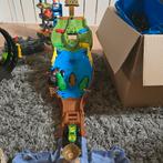 Hot Wheels Monster Trucks Set, Racebaan, Ophalen of Verzenden, Zo goed als nieuw, Hot Wheels