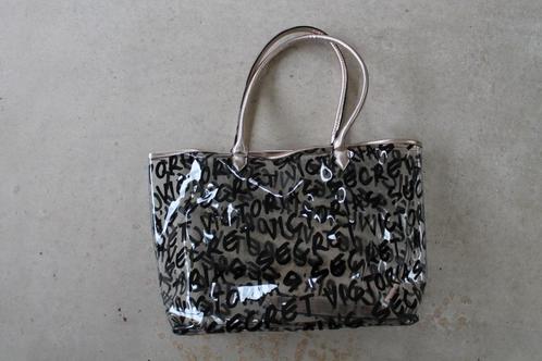 Victoria Secret tas doorzichtig met beursje rosegoud zwart, Sieraden, Tassen en Uiterlijk, Tassen | Damestassen, Nieuw, Shopper