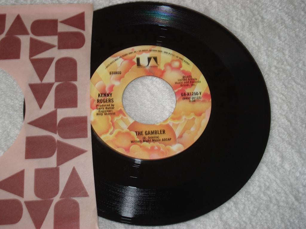 Kenny Rogers    The Gambler   Usa     Orgineel, Ophalen of Verzenden, Zo goed als nieuw, Country en Western
