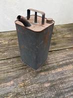 Olie brandstof kan vintage retro jaren 50-60 metaal €9,50, Ophalen of Verzenden, Huis en Inrichting