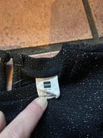 Zwart glitter kerstjurkje maat 110/116 z.g.a.n., Kinderen en Baby's, Kinderkleding | Maat 116, Ophalen of Verzenden, Zo goed als nieuw