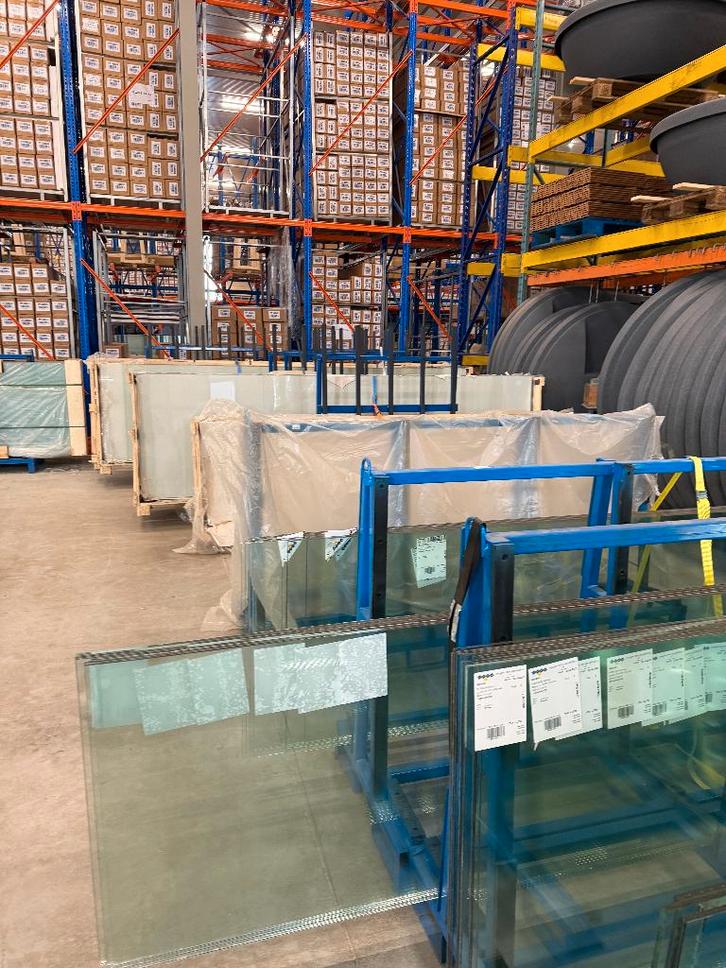 Partij glas 4+2+4 – Diverse maten – Complete partij, Diversen, Overige Diversen, Nieuw, Ophalen