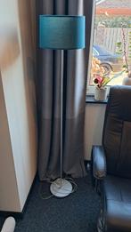 Staande lamp met petrol kleurige kap, Ophalen of Verzenden, Zo goed als nieuw, 150 tot 200 cm