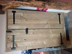 Steigerhouten kledingkast., Huis en Inrichting, Kasten | Kledingkasten, Ophalen, Zo goed als nieuw, 50 tot 75 cm, 200 cm of meer