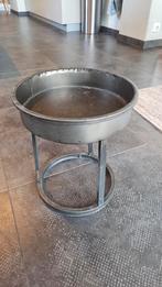 Metalen plantentafel / bijzettafel, Tuin en Terras, Ophalen, Tuin, Gebruikt, Minder dan 30 cm