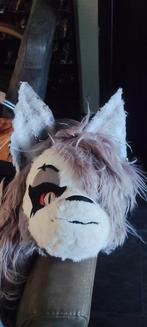 Loona Fur Hoofd + Staart - Helluva Boss, Ophalen of Verzenden, Gedragen, Overige thema's, Accessoires