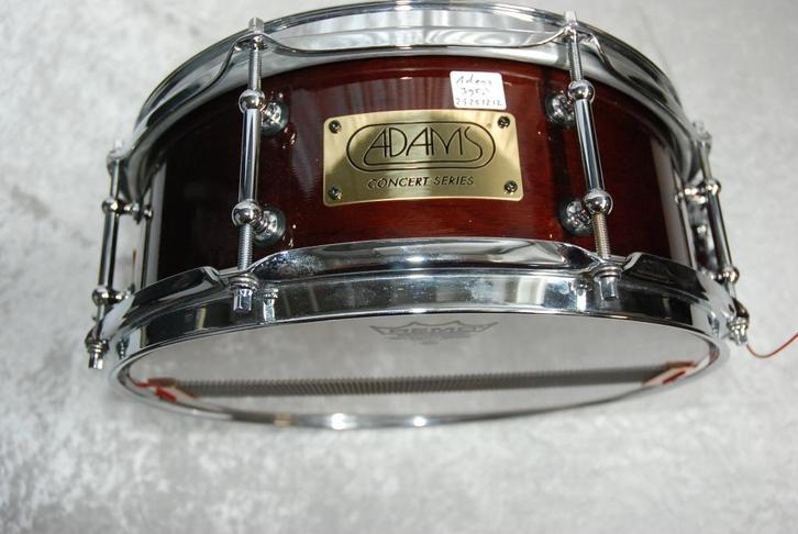 Adams Concert series bubbinga 13x5 inch   <25251212>, Muziek en Instrumenten, Instrumenten | Onderdelen, Gebruikt, Drums of Percussie