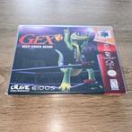 Gex 3 Deep Cover Gecko N64 Game Case, Spelcomputers en Games, Games | Nintendo 64, Verzenden, Zo goed als nieuw
